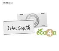 PORTANOME IN MATERIALE ECOLOGICO